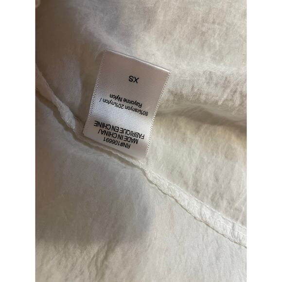 Young Fabulous and Broke White Draw String Waist Maxi Skirt Fit & Flare XS Boho - Picture 10 of 13